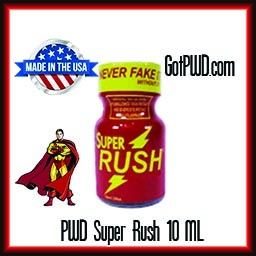 1 Bottle of PWD Super Rush Multi-Purpose Cleaning Solvent 10ML