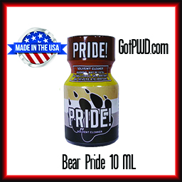 1 Bottle of Bear Pride! Cleaning Solvent 10ML
