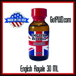 1 Bottle of English Royale Cleaning Solvent 30 ML