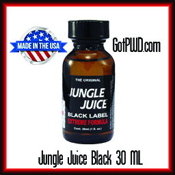 1 Bottle of Jungle Juice Black Label Cleaning Solvent - 30 ML