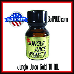 1 Bottle of Jungle Juice Gold Cleaning Solvent - 10ML