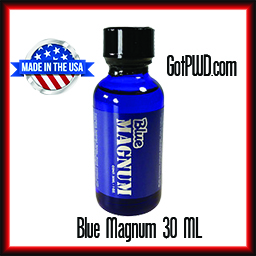 1 Bottle of Magnum Blue Cleaning Solvent 30ML