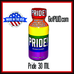 1 Bottle of Pride! Cleaning Solvent 30ML