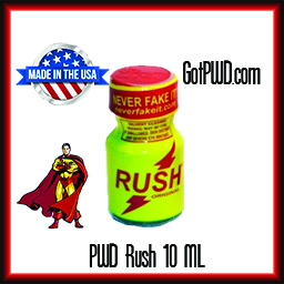 1 Bottle of PWD Rush Multi-Purpose Cleaning Solvent 10ML