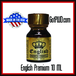 1 Bottle of English Premium Cleaning Solvent 10ML - Click Image to Close