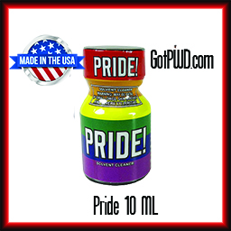 1 Bottle of Pride! Cleaning Solvent 10ML