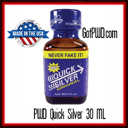 1 Bottle PWD Quick Silver Cleaning Solvent 30ML