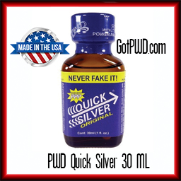 1 Bottle PWD Quick Silver Cleaning Solvent 30ML